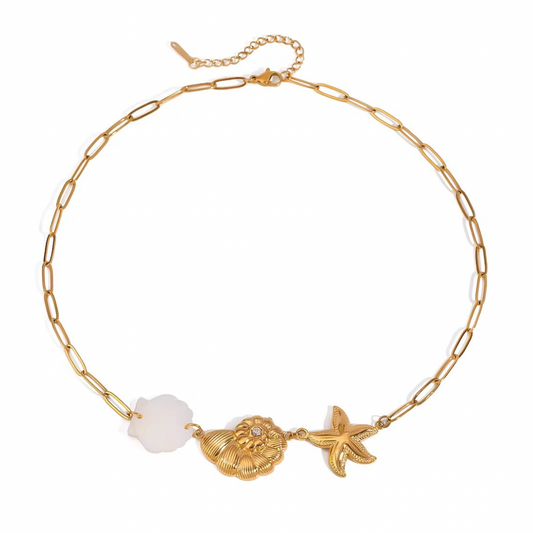 Beachy Link Chain Necklace