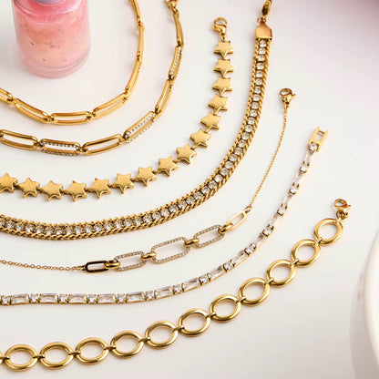 Rectangular Zirconias Bracelet