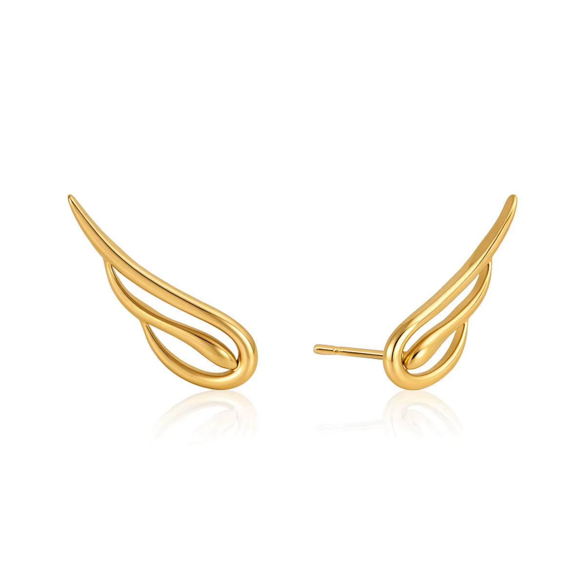 Pendientes de estilo lineal