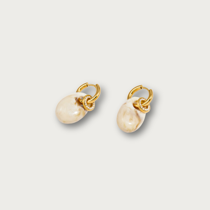 Resin Oval Trendy Earrings
