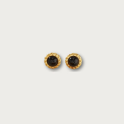 Black Stone Studs Variety
