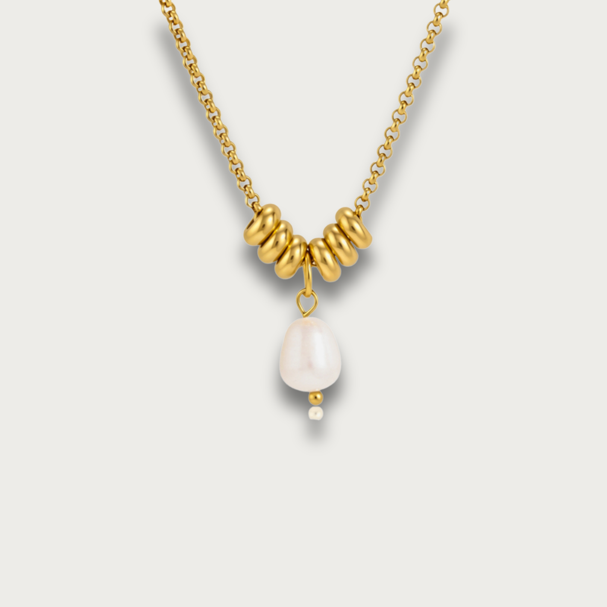 Single Pearl Elegant Necklace