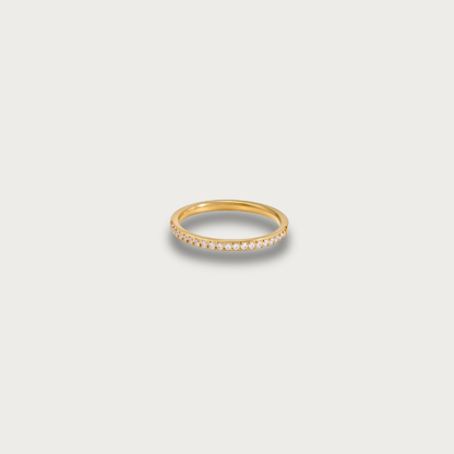Dainty Zirconias Band Ring