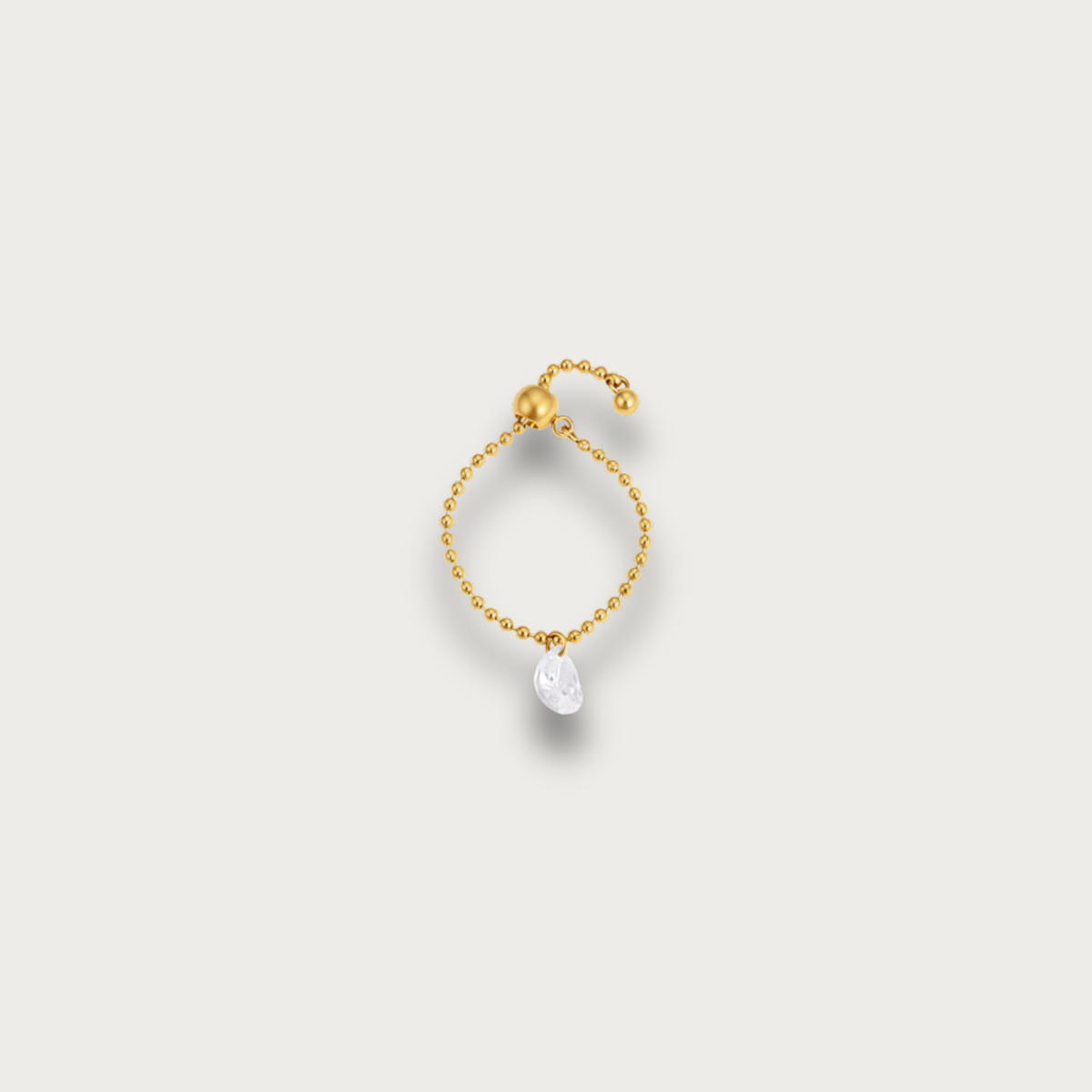 Single Crystal Adjustable Chain Ring