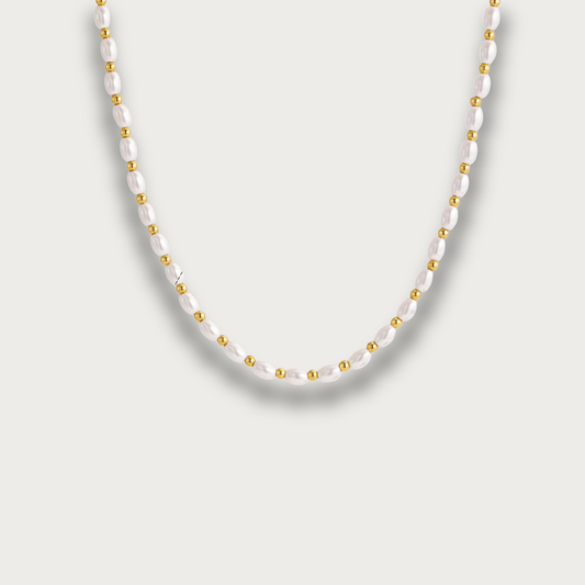 Rice Pearls Necklace