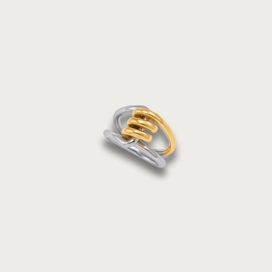 Two Tone Spring Ring