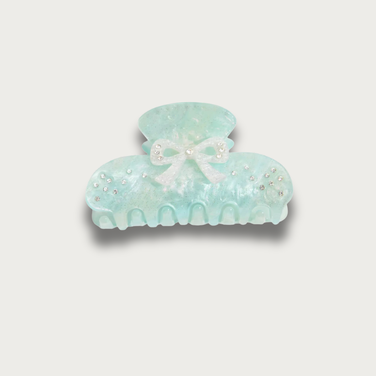 Zirconias Bow Hair Claw