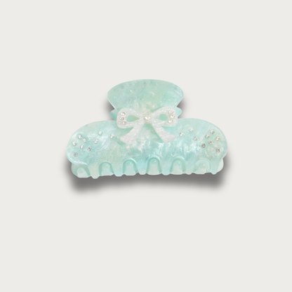Zirconias Bow Hair Claw