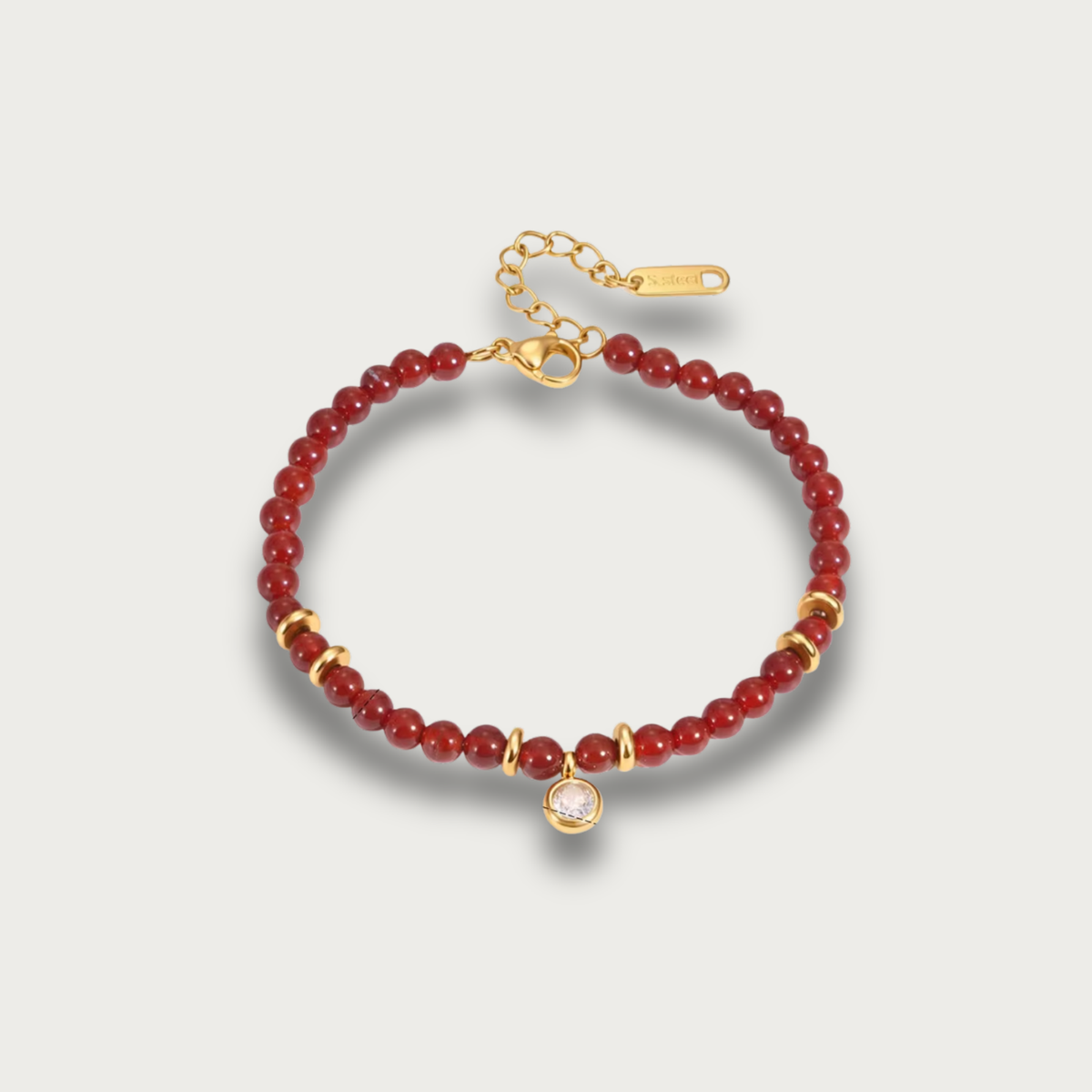 Red Beads Bracelet