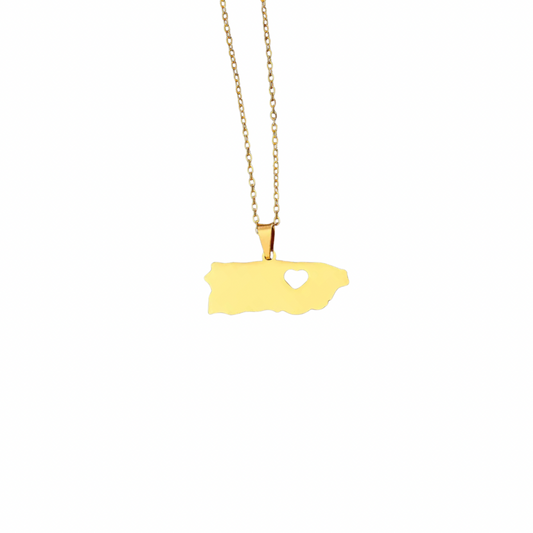 Puerto Rico Pendant Necklace