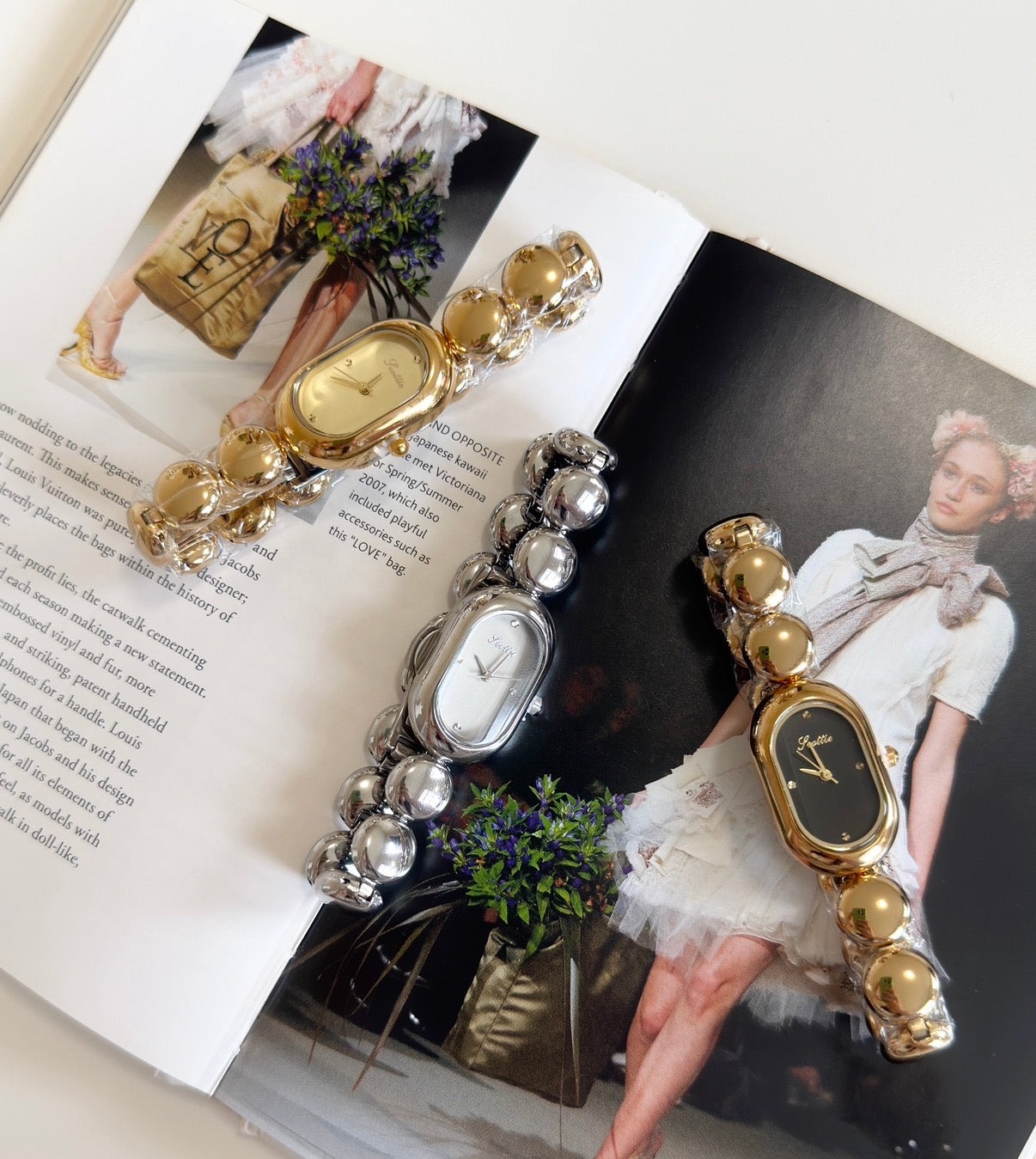 Silver Balls Watch