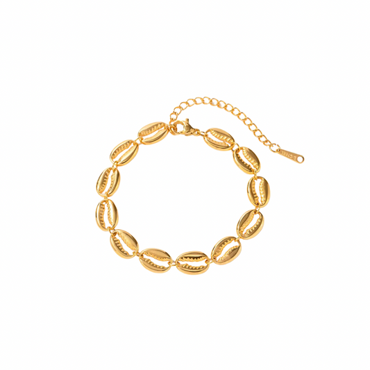 Scallop Shell Chain Bracelet