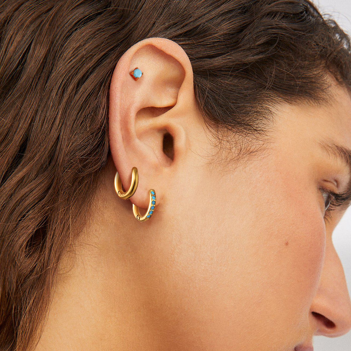 Turquoise Cute Earrings Set