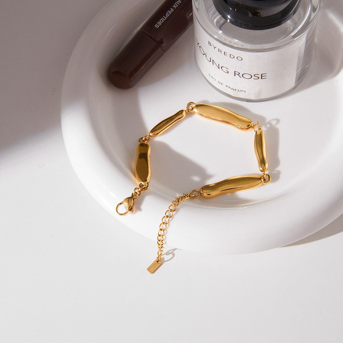 Irregular Bars Chain Bracelet