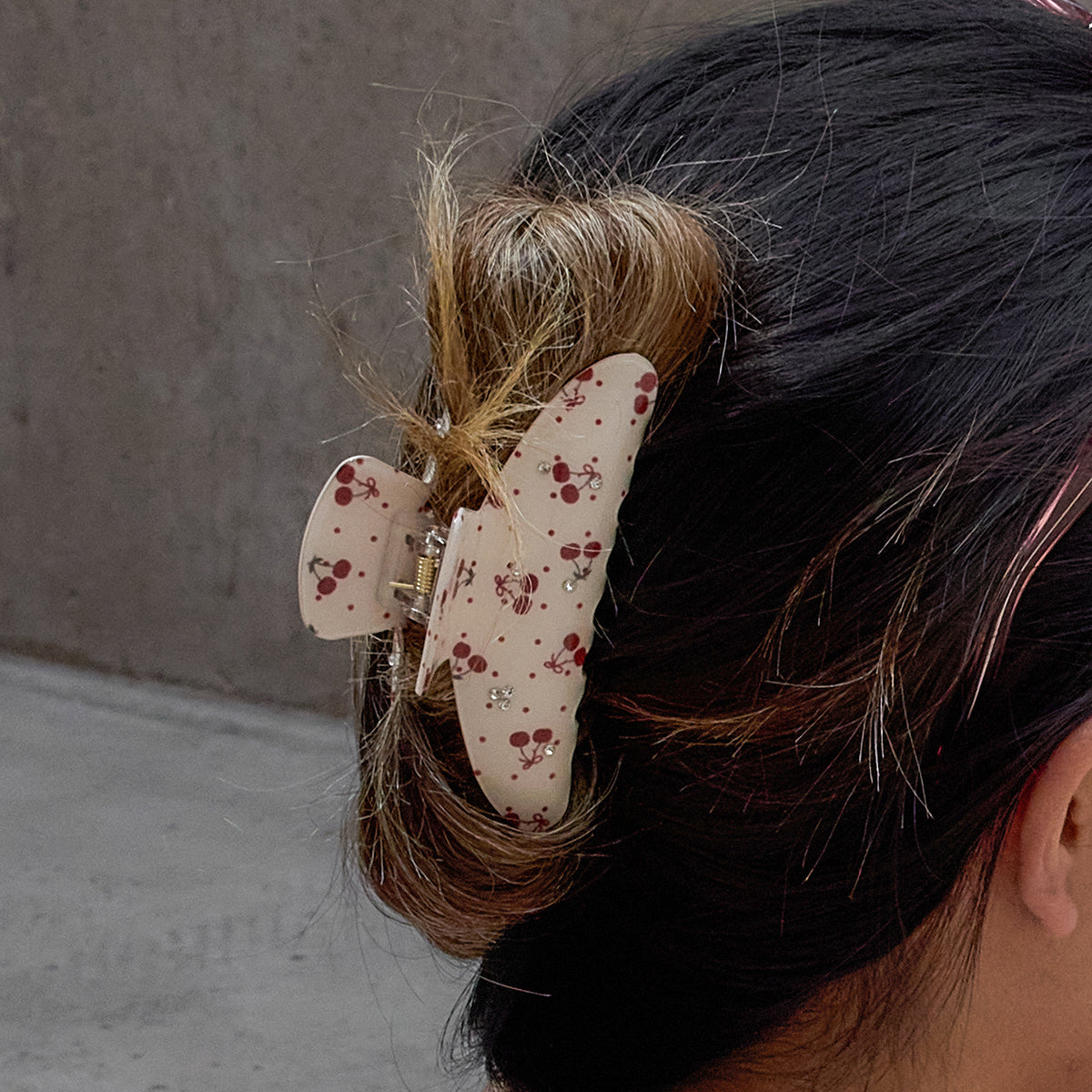 Cherries Hair Claw
