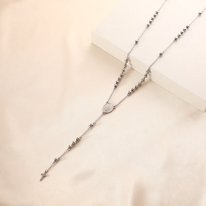 Rosary Long Necklace