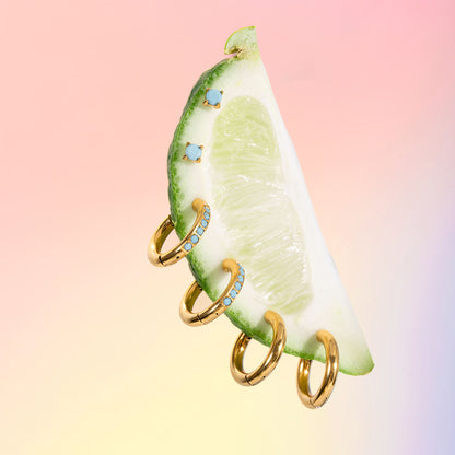 Turquoise Cute Earrings Set