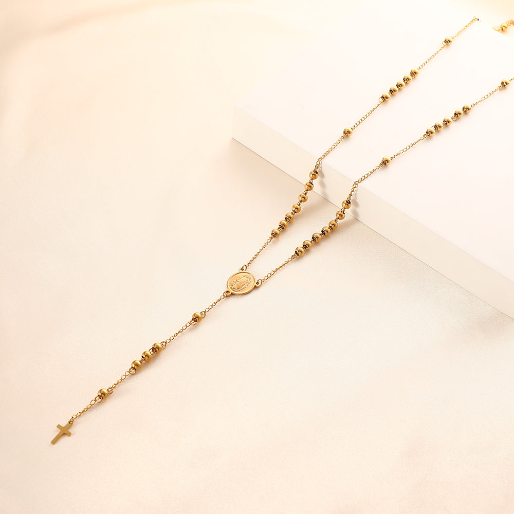 Rosary Long Necklace