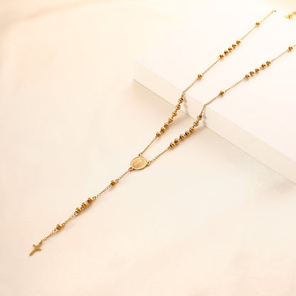 Rosary Long Necklace
