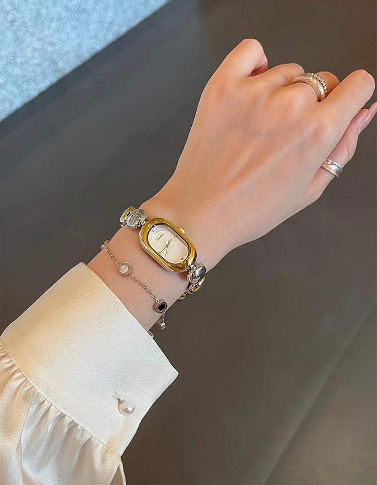 Two Tone Balls Watch