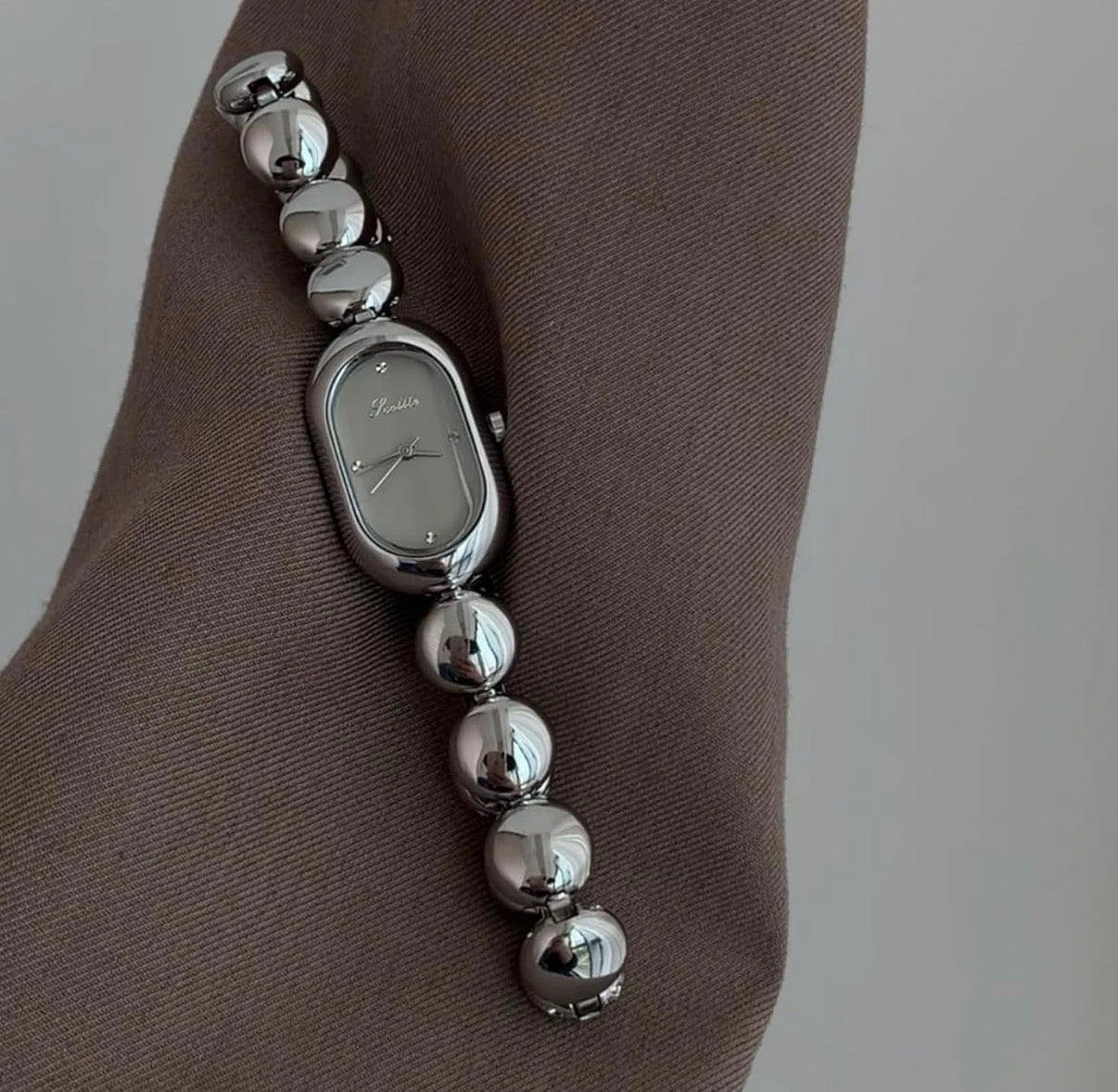Silver Balls Watch