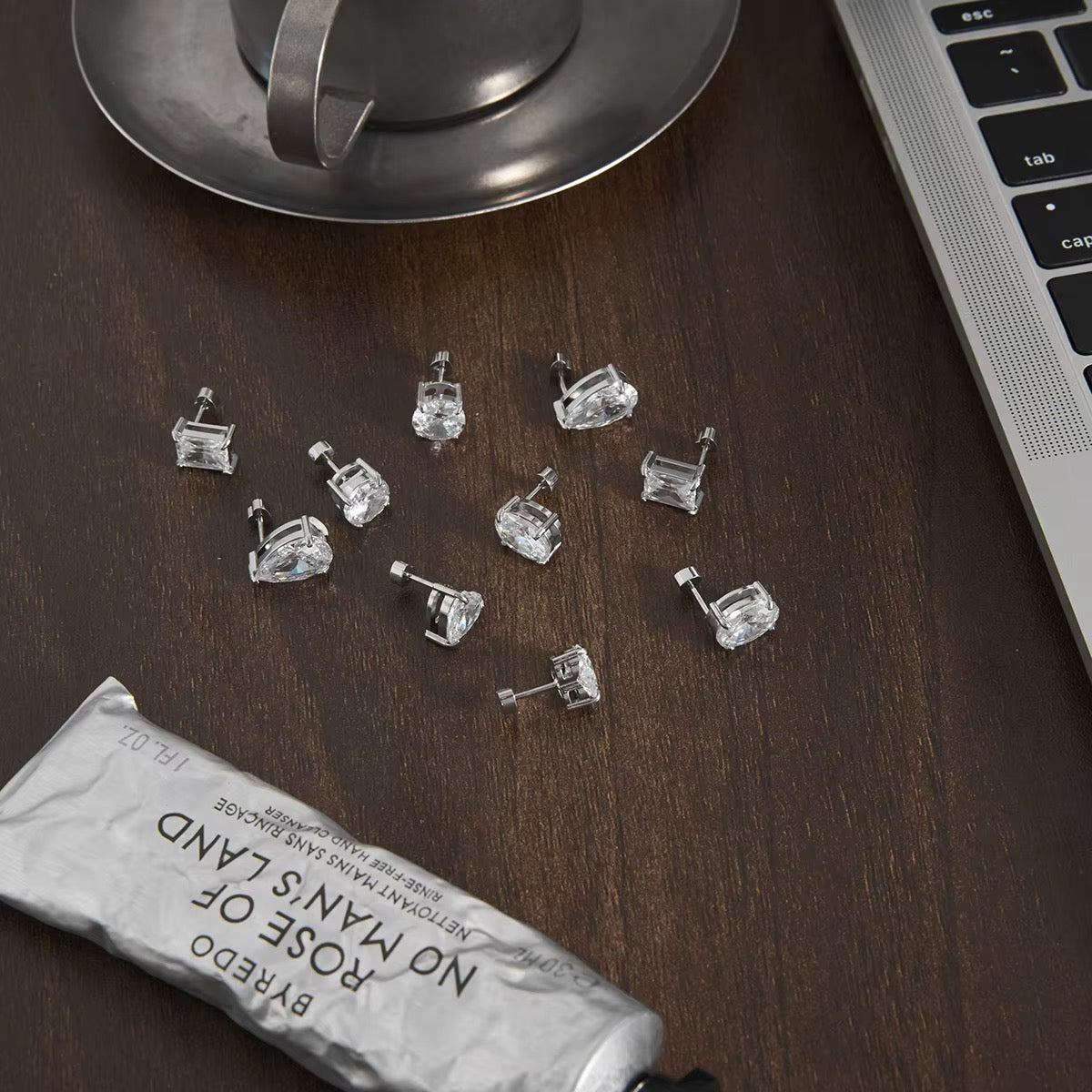 Silver Stud Earrings