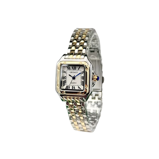 PRE ORDER - Two Tone Square Watch