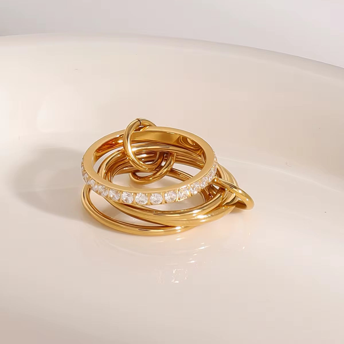 Zirconias Stackable Ring