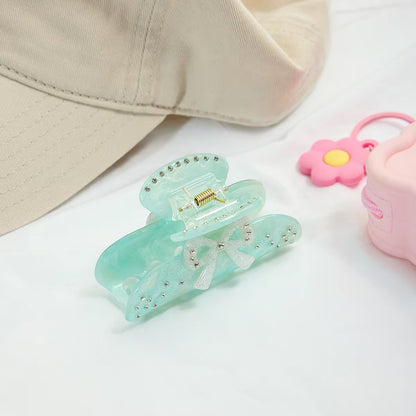 Zirconias Bow Hair Claw