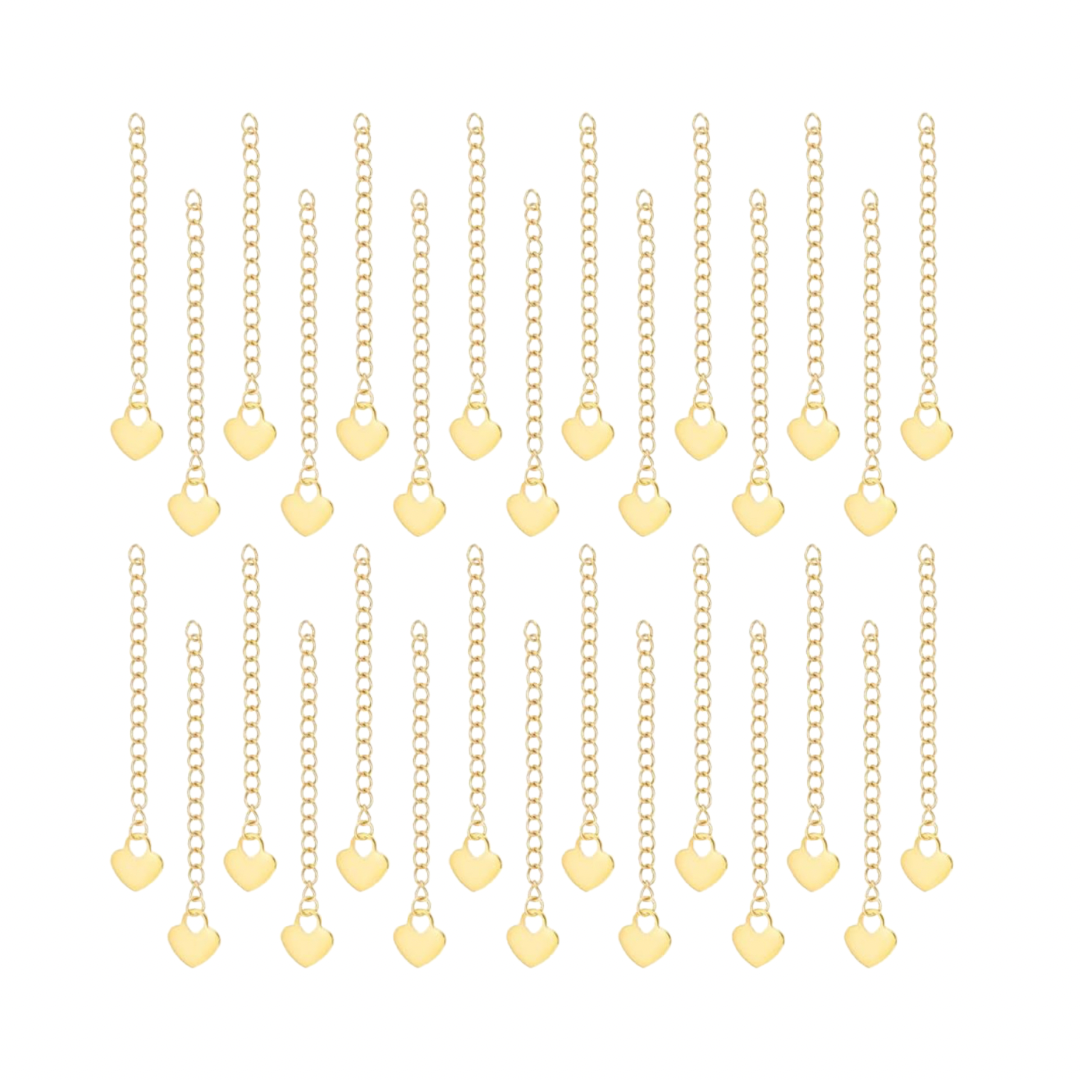 Heart Gold Chain Extension