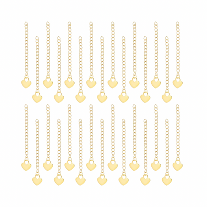 Heart Gold Chain Extension