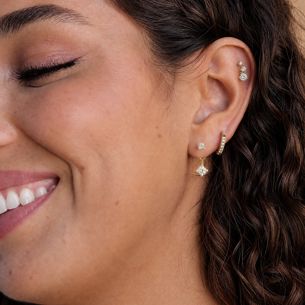 Zirconias Multi Earrings Set