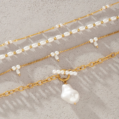 Rice Pearls Necklace