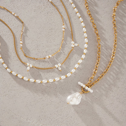 Rice Pearls Necklace
