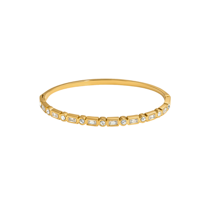 Zirconias Bangle Bracelet