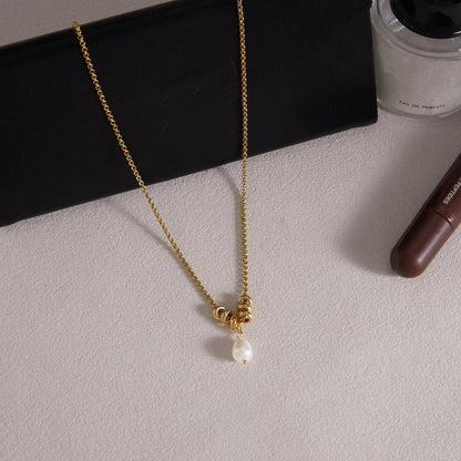 Single Pearl Elegant Necklace