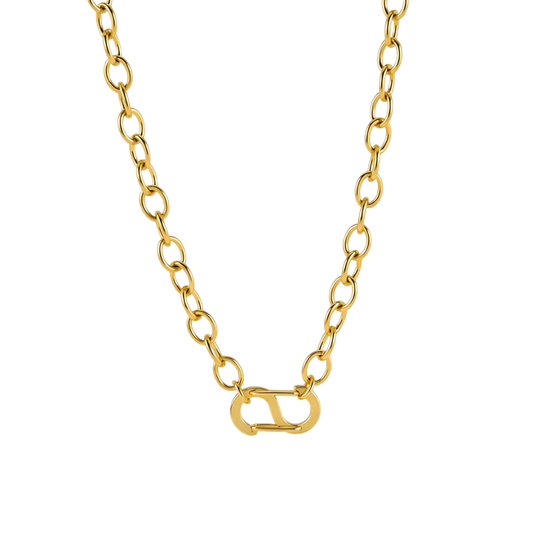 S Shape Clasp Necklace