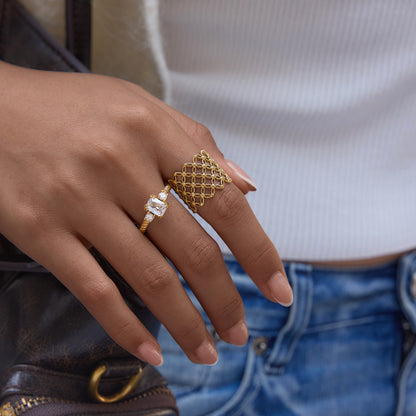 Elaborated Mesh Ring
