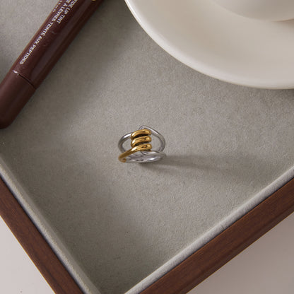 Two Tone Spring Ring