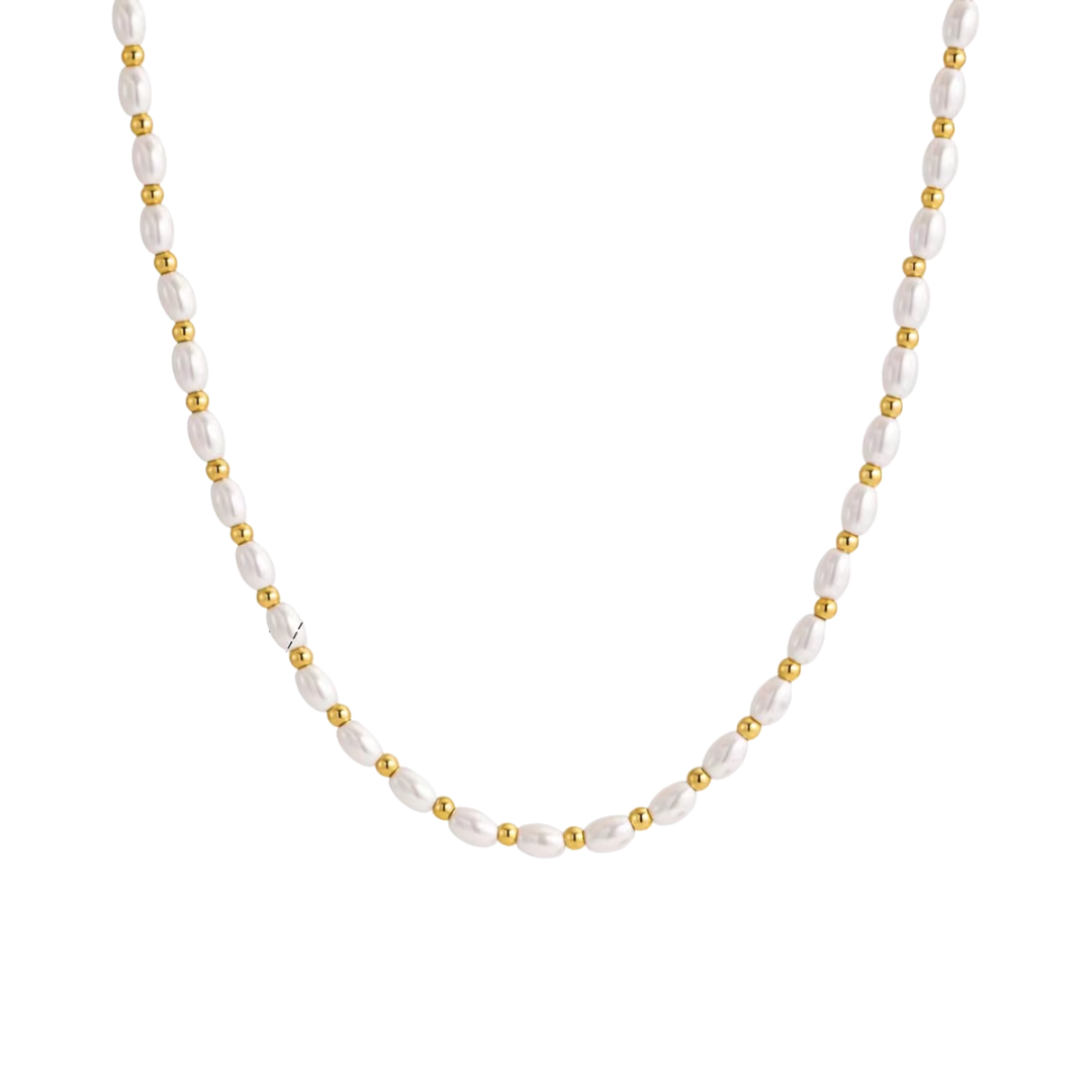 Rice Pearls Necklace