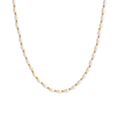 Rice Pearls Necklace
