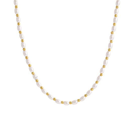 Rice Pearls Necklace